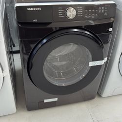 Samsung Black Front Loading 4.5 Cu Ft Cpcty Washing Machine Model # WF45T6000AV/A5
