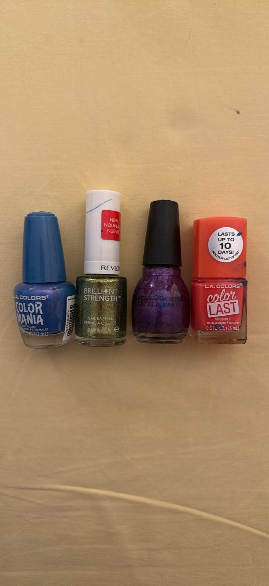 Four Nail Polishes