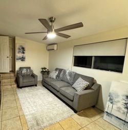 Grey couch
