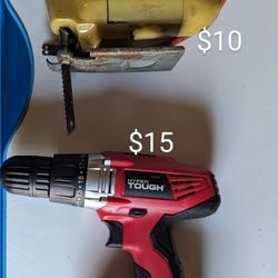 black-Decker jig saw $10  / HYPER TOUGH $15
