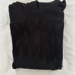 Black on Black Revenge Chenille Hoodie Sz L-XL?