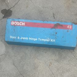 Bosch door & jamb hinge template kit