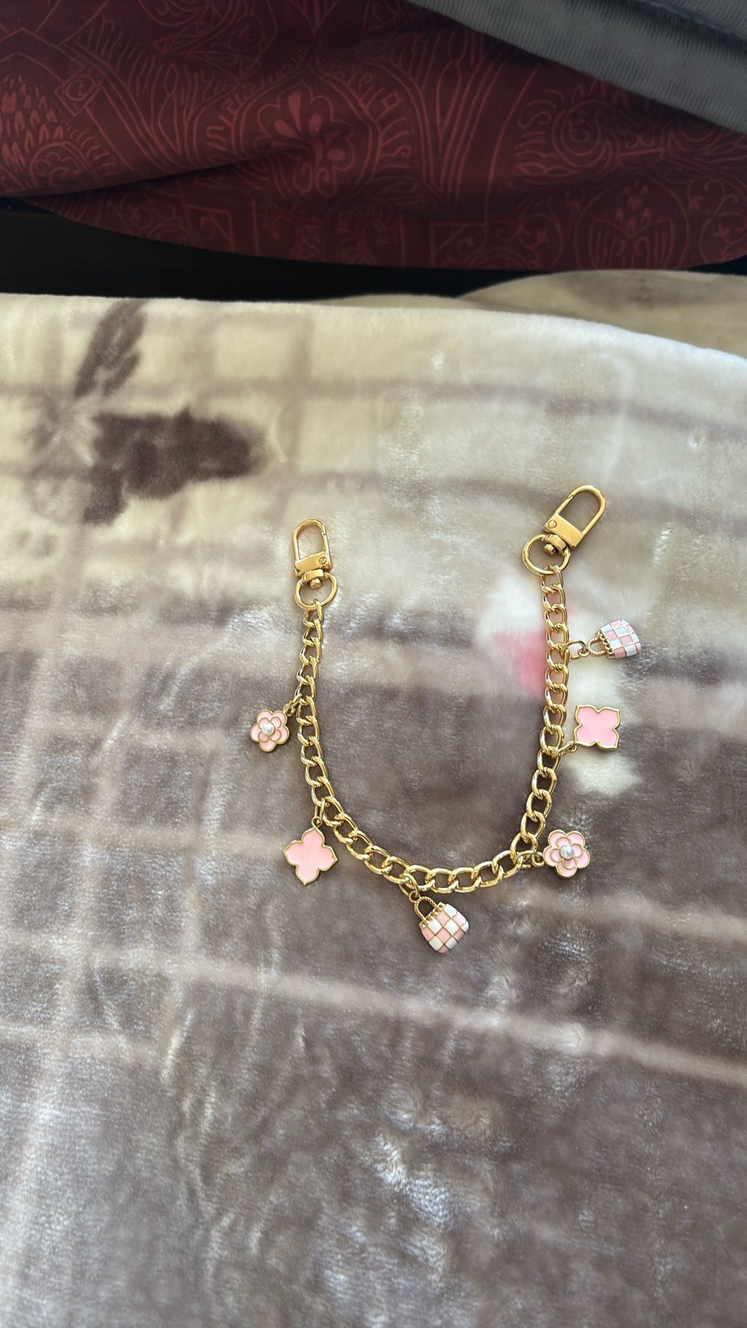 1pc Women's Detachable Bag Chain with Double Buckle Closure - Heavy-Duty Metal Replacement Crossbody Strap Suitable for Handbags, Wallets, Armpit Bags