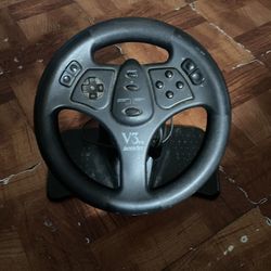 Racing Wheel And Pedals 
