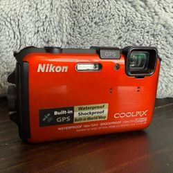 Used Nikon AW100 digital camera
