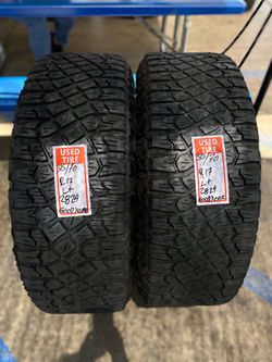 2 Goodyear used tires 315/70/17