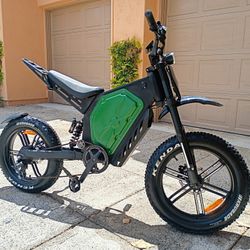 20" Fat Tire Ebike Electric Bike 35MPH