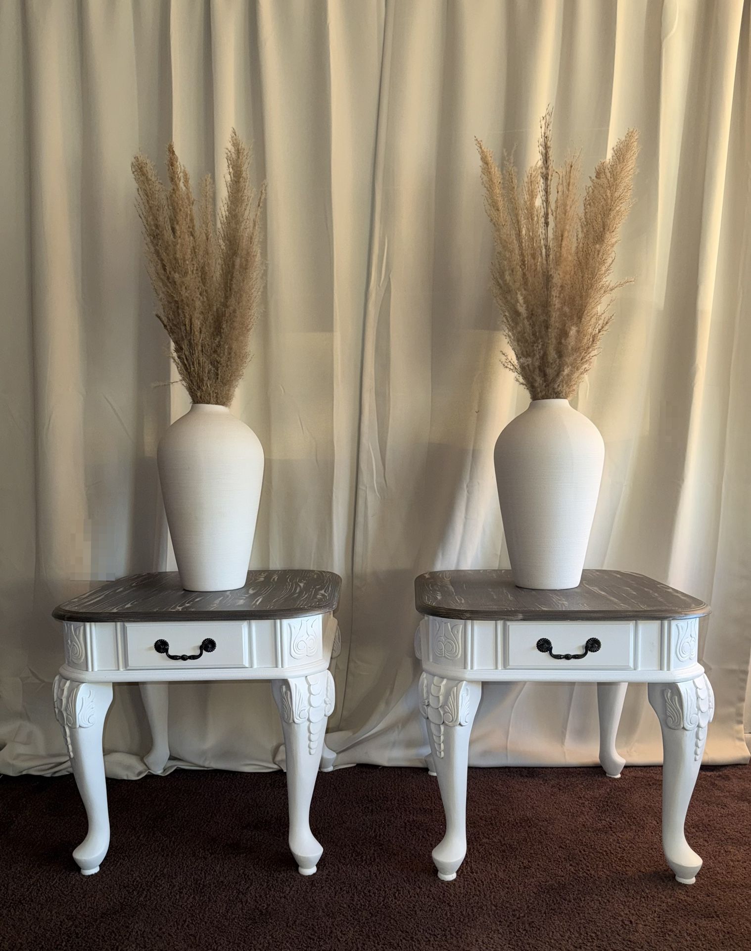 Set Of 2 End Side Tables