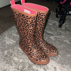Cheetah Rain Boots 