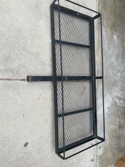 Tow hitch moving crate extension