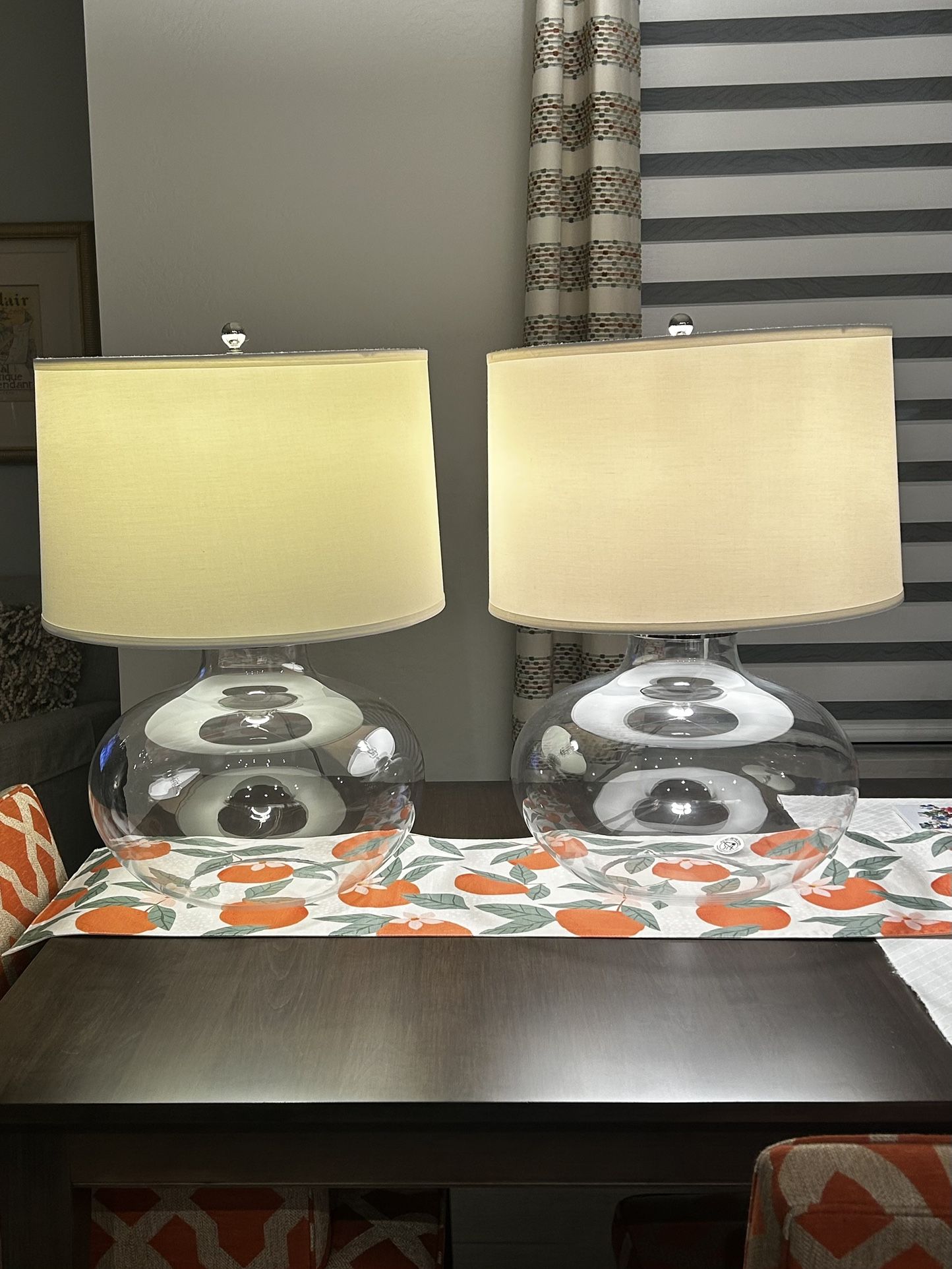 Modern Glass Table Lamps