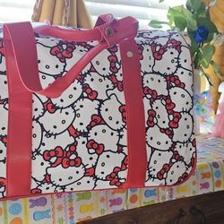 Hello Kitty Rolling Duffle Bag