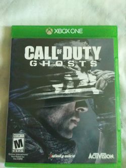 CALL OF DUTY GHOSTS GAME XBOX ONE