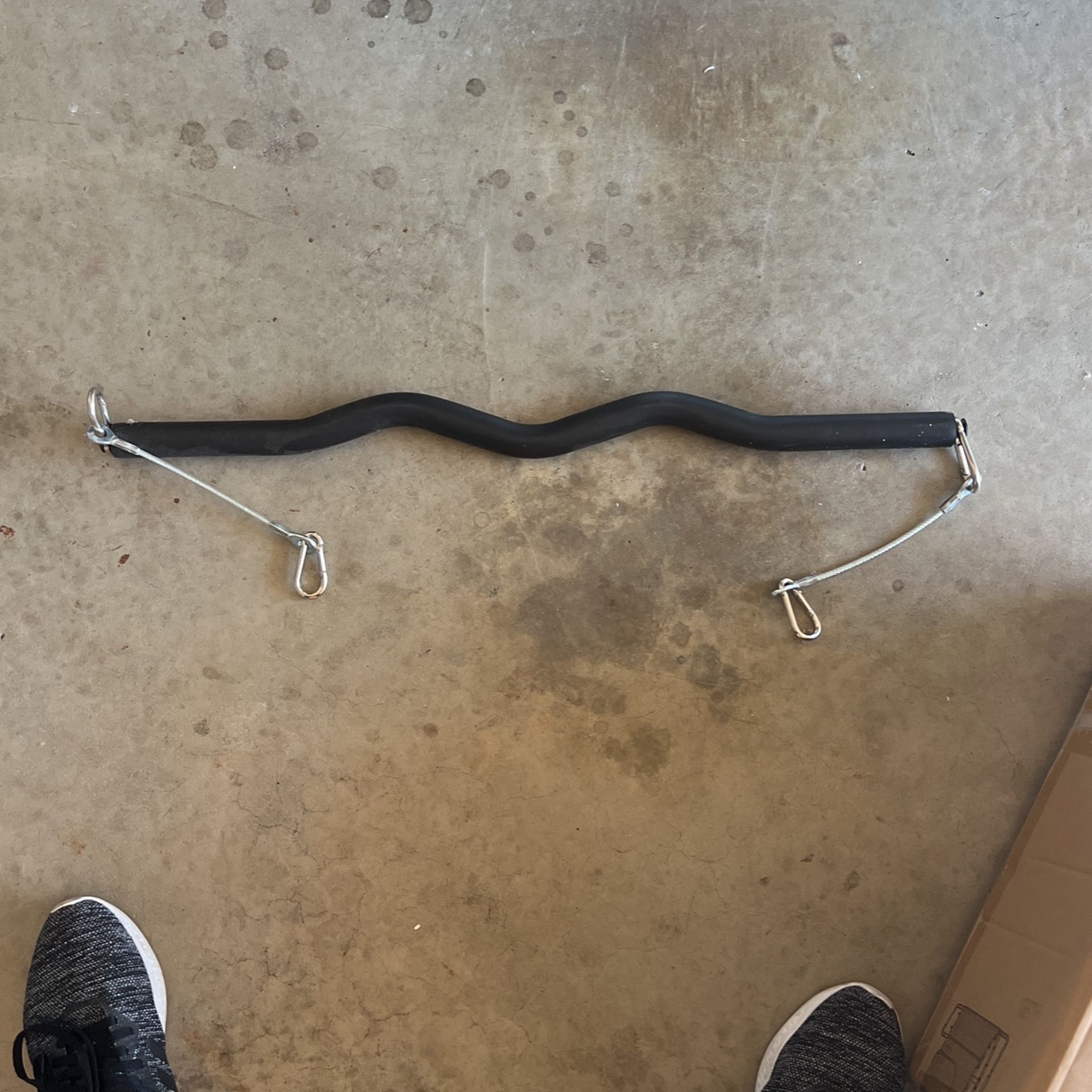 Bicep Curl Bar Total Gym