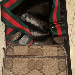 Gg Mini Jumbo Canvas Bag Gucci