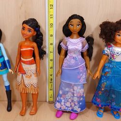 Disney Princess Barbie Doll Lot 