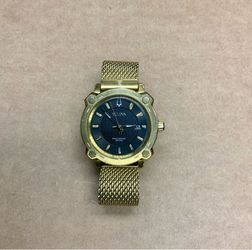 Bulova Precisionist 262 kHz Grammy Awards Special Edition Watch Wristwatch Timepiece Luxury brand 97B163 Sapphire Glass Stainless steel Gold Tone Wate