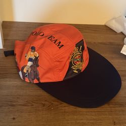 NWT polo equestrian long bill hat