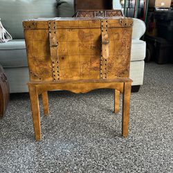 Vintage Map Storage Trunk