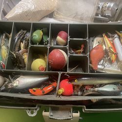 Tackle Box And Complete Fishing Lures And More