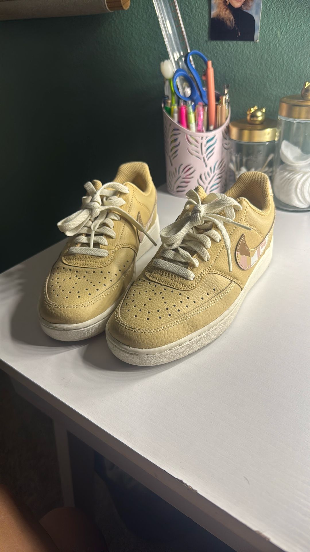 Nike Court Vision Low Sesame Camo