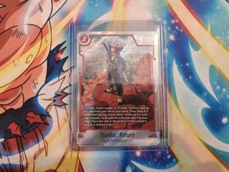 Trunks Alt art Dbsuper Fusion World. $500