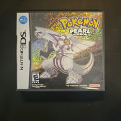 Pokémon Pearl DS Case + Inserts – Excellent Condition