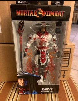 McFarlane Mortal Kombat Bloody Raiden figure