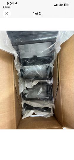 6 Skirts : Trex 4-in x 4-in Charcoal Black Composite Post Sleeve Cap & Base
