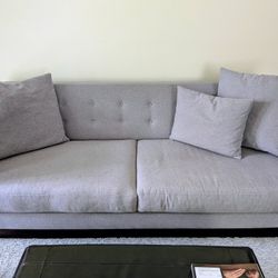 Gray Fabric Sofa