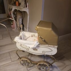 Antique 50ts Doll Stroller