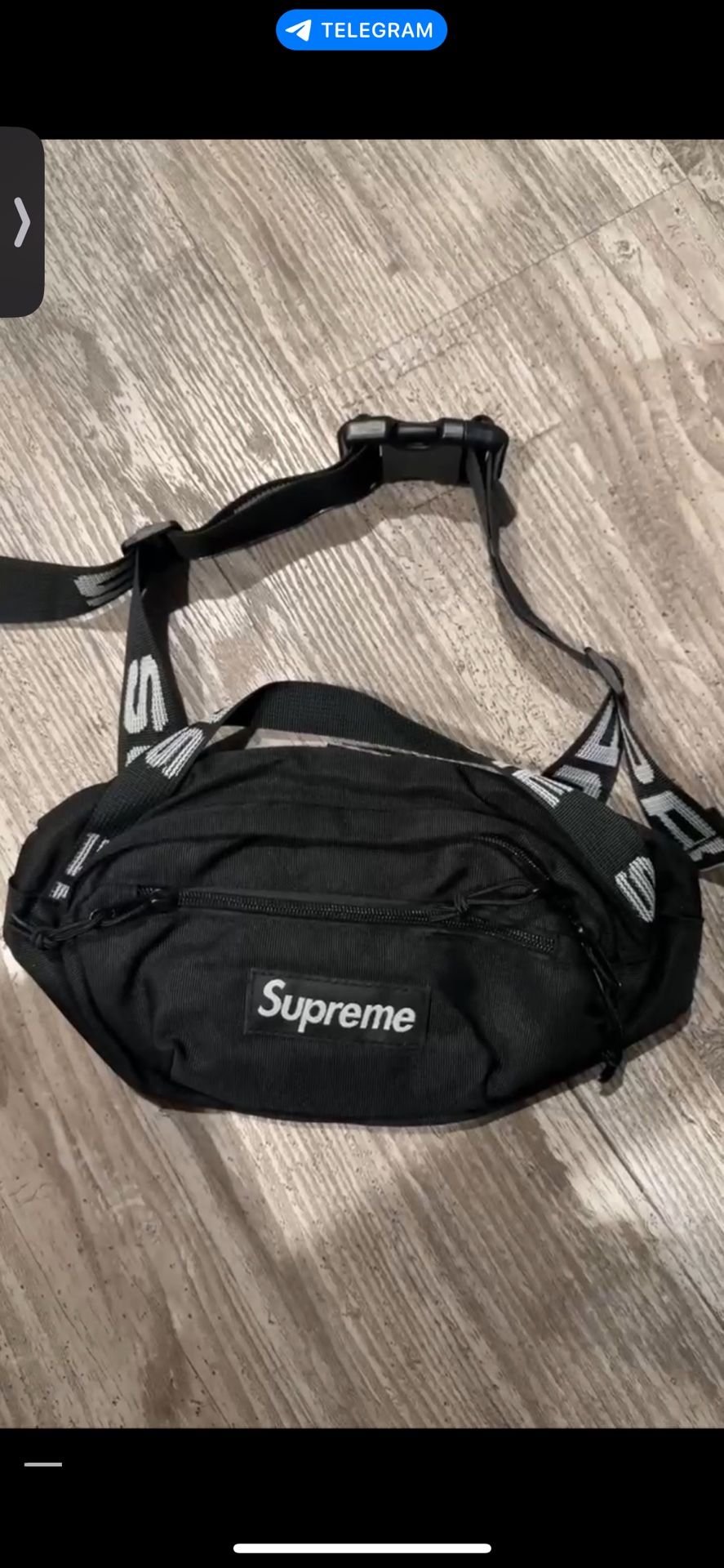 Supreme Fanny Pack Black