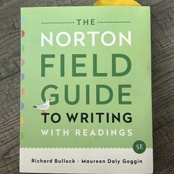 Norton Field Guide Textbook 