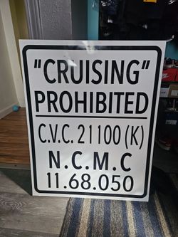 Cruising Sign
