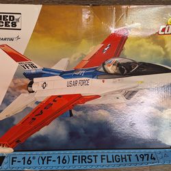 COBI Armed Forces Lockheed Martin F-16 (YF-16) First Flight 1974 Building Set, 375 Pieces
New condition