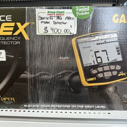 GARRETT METAL DETECTORS METAL DE