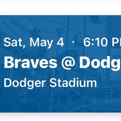 Dodger’s V’s Braves 