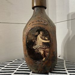 Vintage Whiskey Bottle Lainez Madrid Numbered