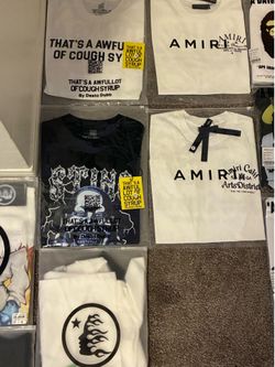 Bape/Amiri/Hellstar/Cough Syrup T-Shirts