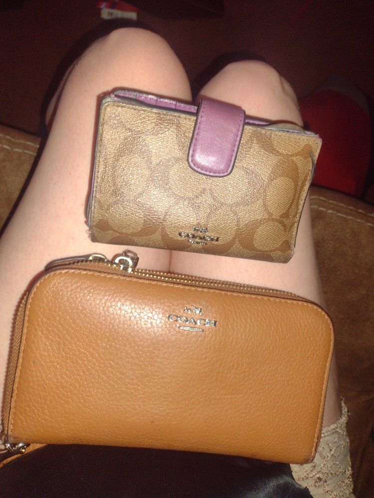 Coach Wallets 2 For 20
