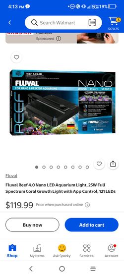 Fluval nano Reef light