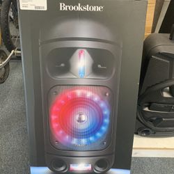 Brookstone Wireless Bluetooth LED Speaker (831688-2)