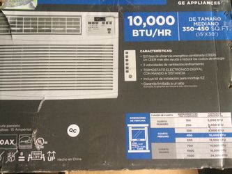 Almost new 10,000 btus window A/C works great