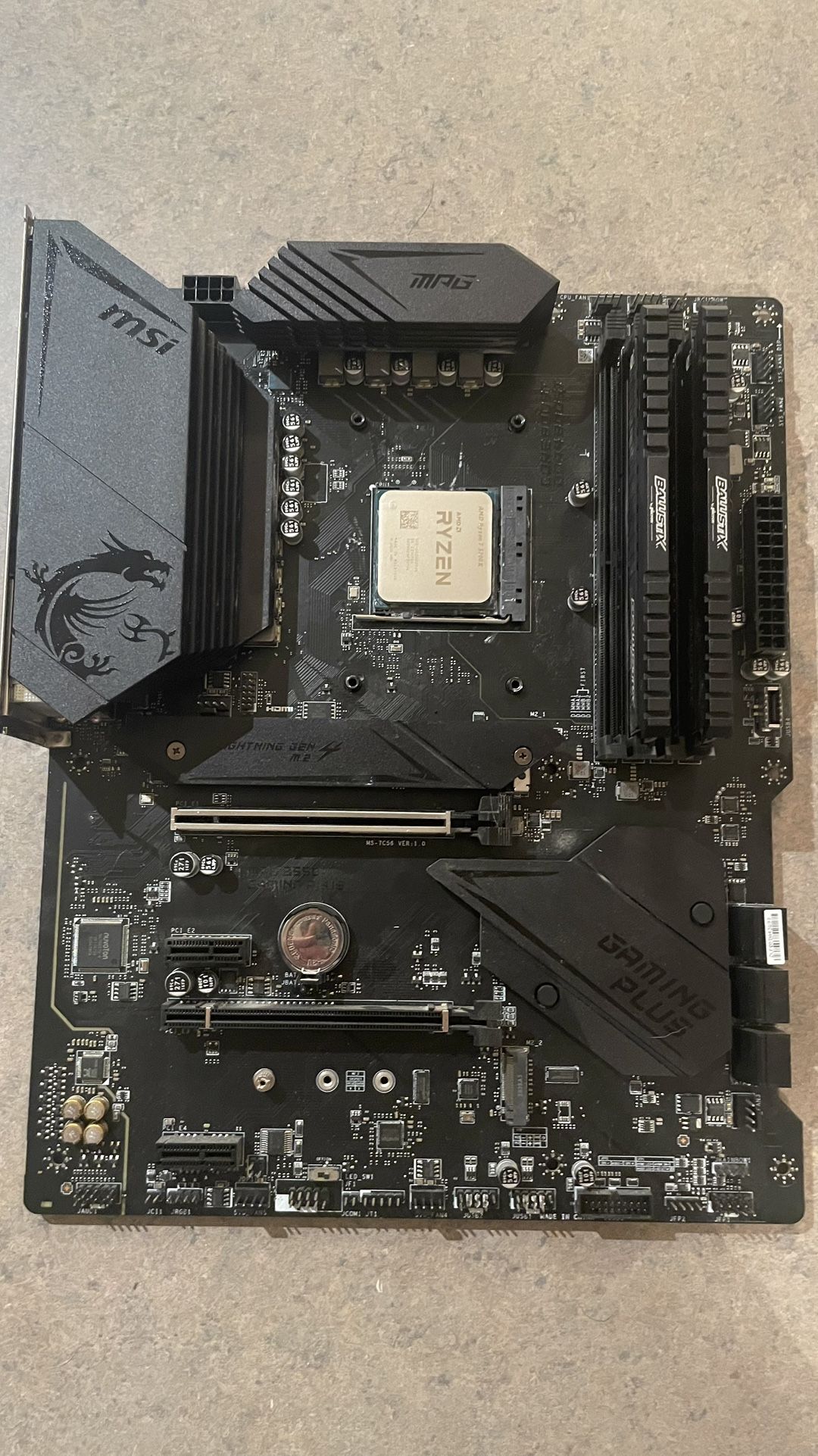 Motherboard + CPU + Ram/memory Combo