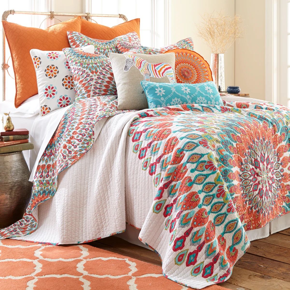 Levtex Mirage Reversible Quilt 3pc Set - king / cal King