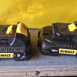 Dewalt 12v 3AH Battery 