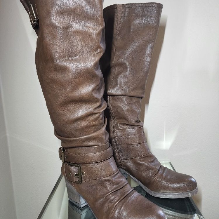 Carlos santana wide calf boots store