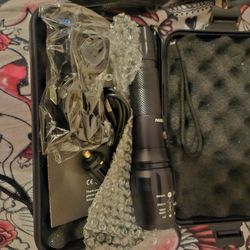 New! Rechargeable Flashlight