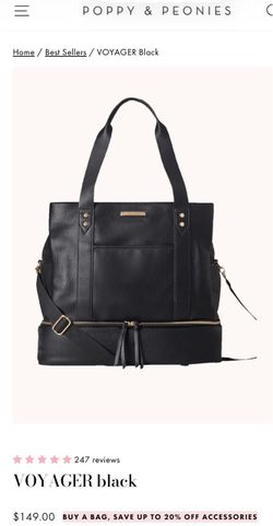 Brand New Black Travel Tote