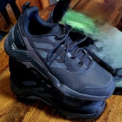 Adidas Hiking Shoes Terrex Black Size 7.5 Mens Semi New